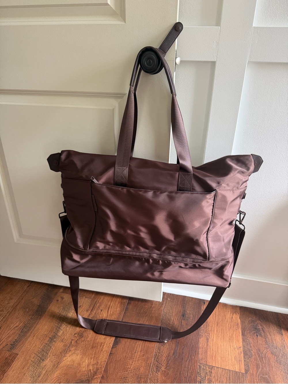 Vince Camuto Brown Weekender Bag
